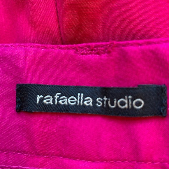 Rafaella Studio Ankle Pants Fuchsia 33x25 Womens 8 - Picture 3 of 8